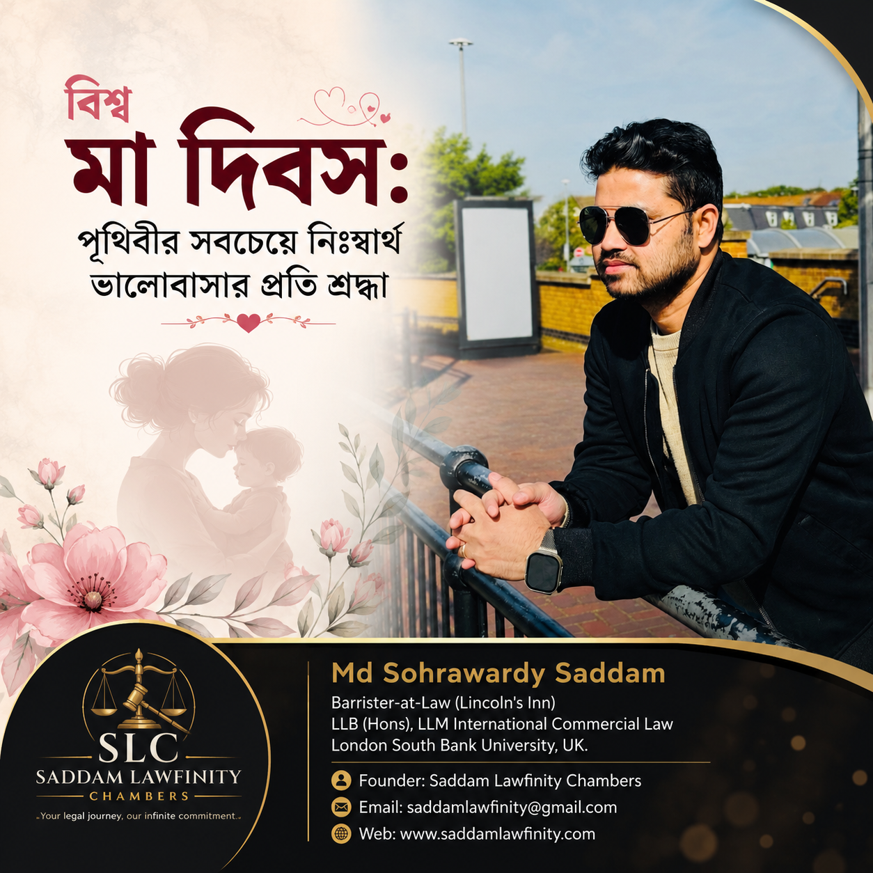 বিশ্ব মা দিবস: পৃথিবীর সবচেয়ে নিঃস্বার্থ ভালোবাসার প্রতি শ্রদ্ধা